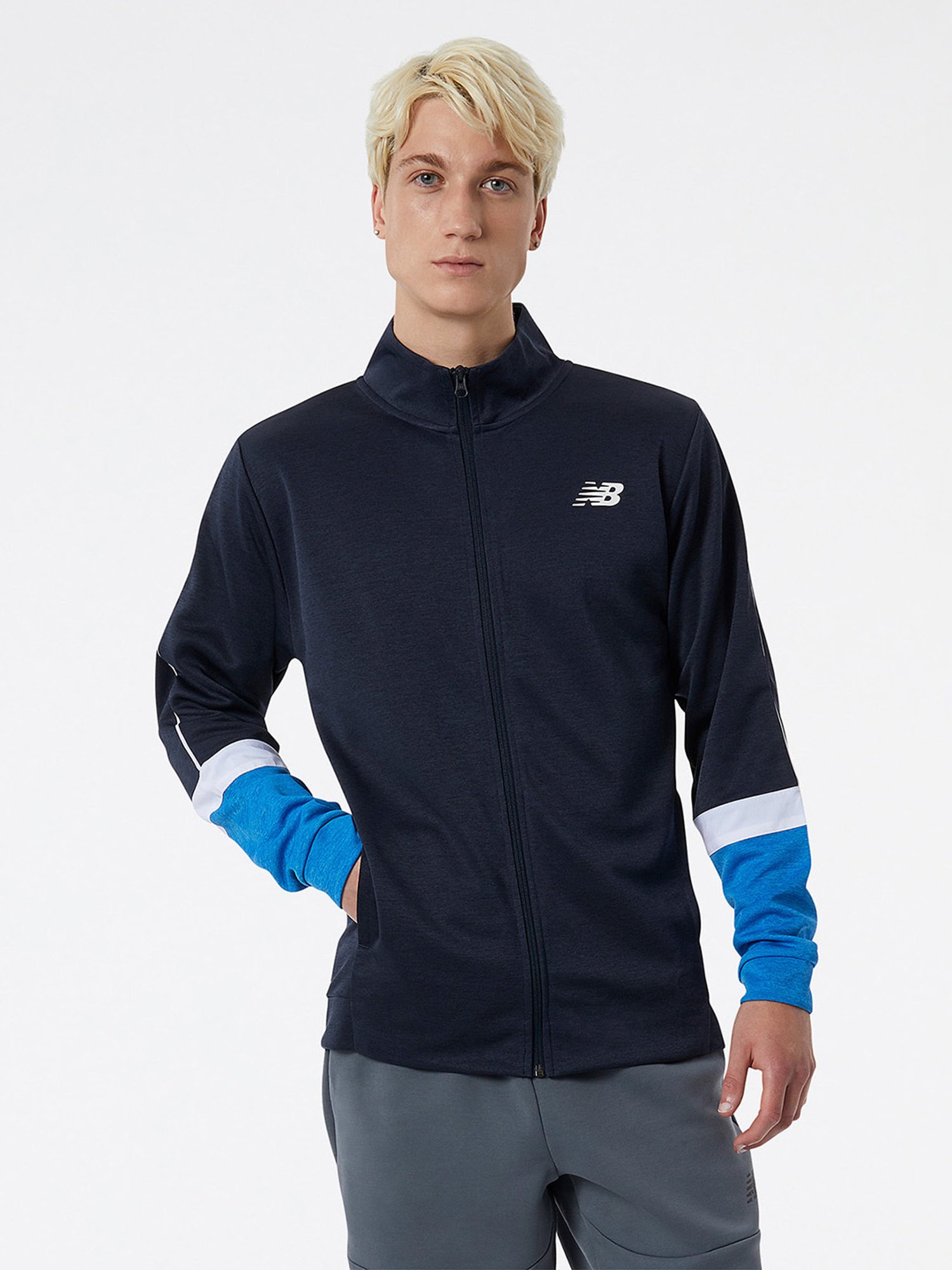 Slowave Teal Regular Fit Sports Hooded Jacket