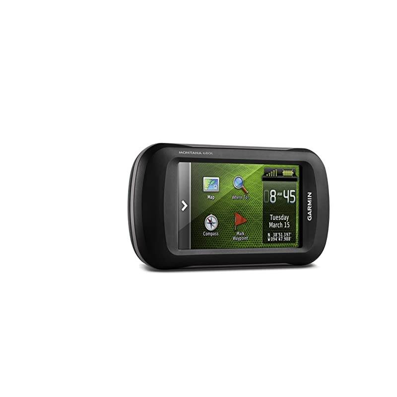 Montana 680t, Touchscreen Hiking Handheld, GPS/GLONASS and Preloaded TOPO Maps, 8 Megapixel Camera