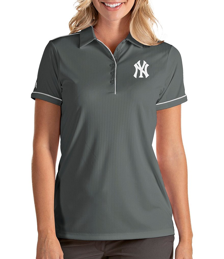 Antigua Women's MLB Salute Short-Sleeve Polo Shirt