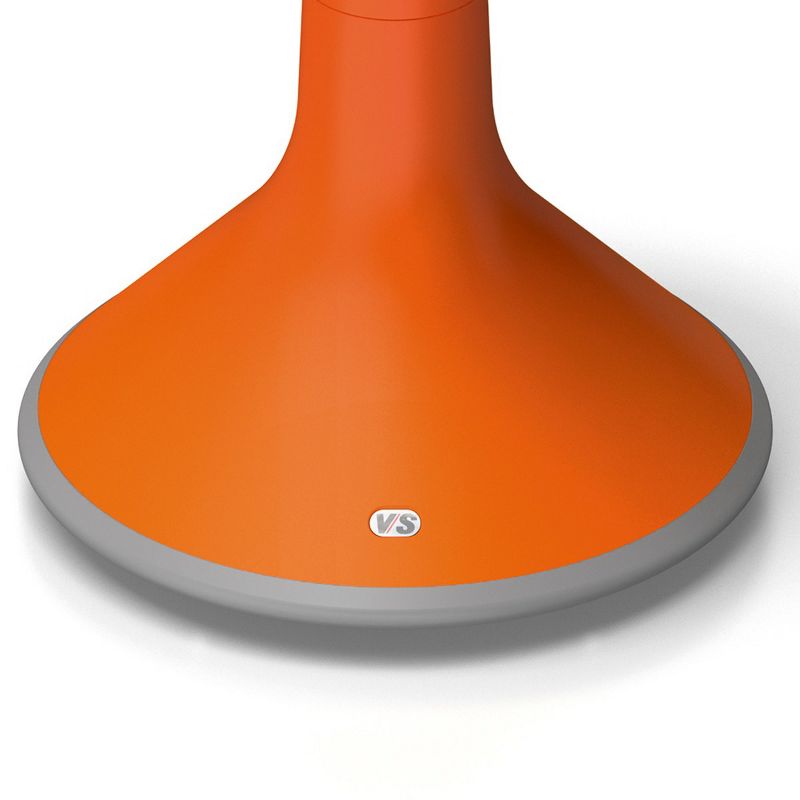 VS America Hokki Stool Flexible Ergonomic Seating - 15" Orange