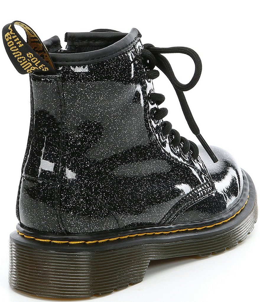 Dr. Martens Girls' 1460 Glitter Patent Leather Boots (Youth)