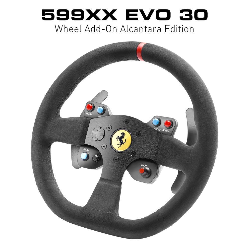ThrustMaster Ferrari Alcantara Race Bundle (PS4, XOne & Windows) Headphones and Wheel
