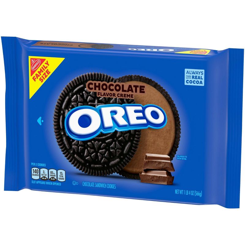 Oreo Chocolate Family Size Sandwich Cookies - 20oz