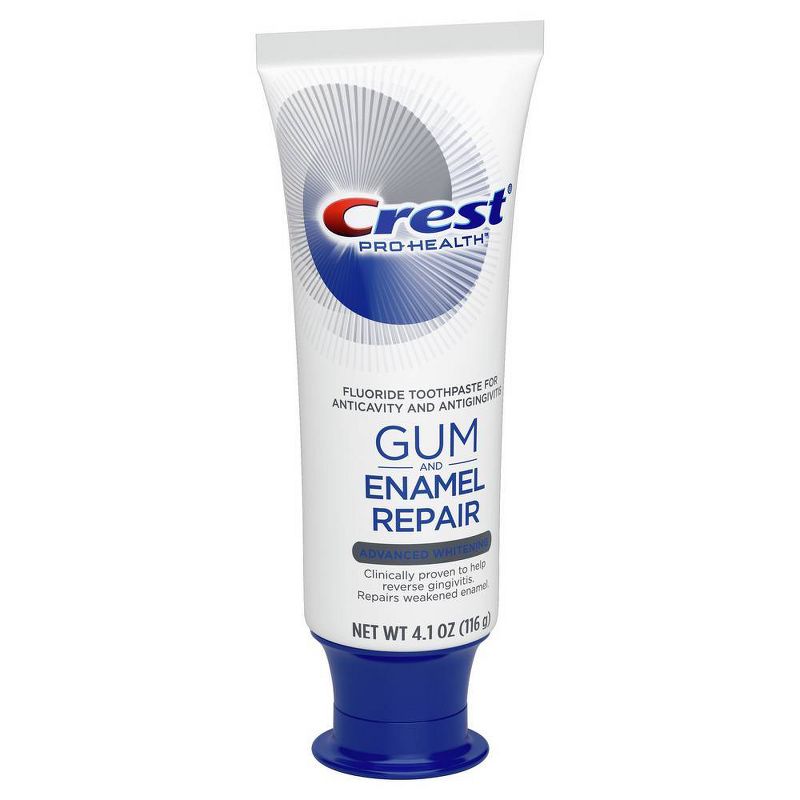 Crest Gum & Enamel Repair Toothpaste for Gum Care Advanced Whitening - 4.1oz