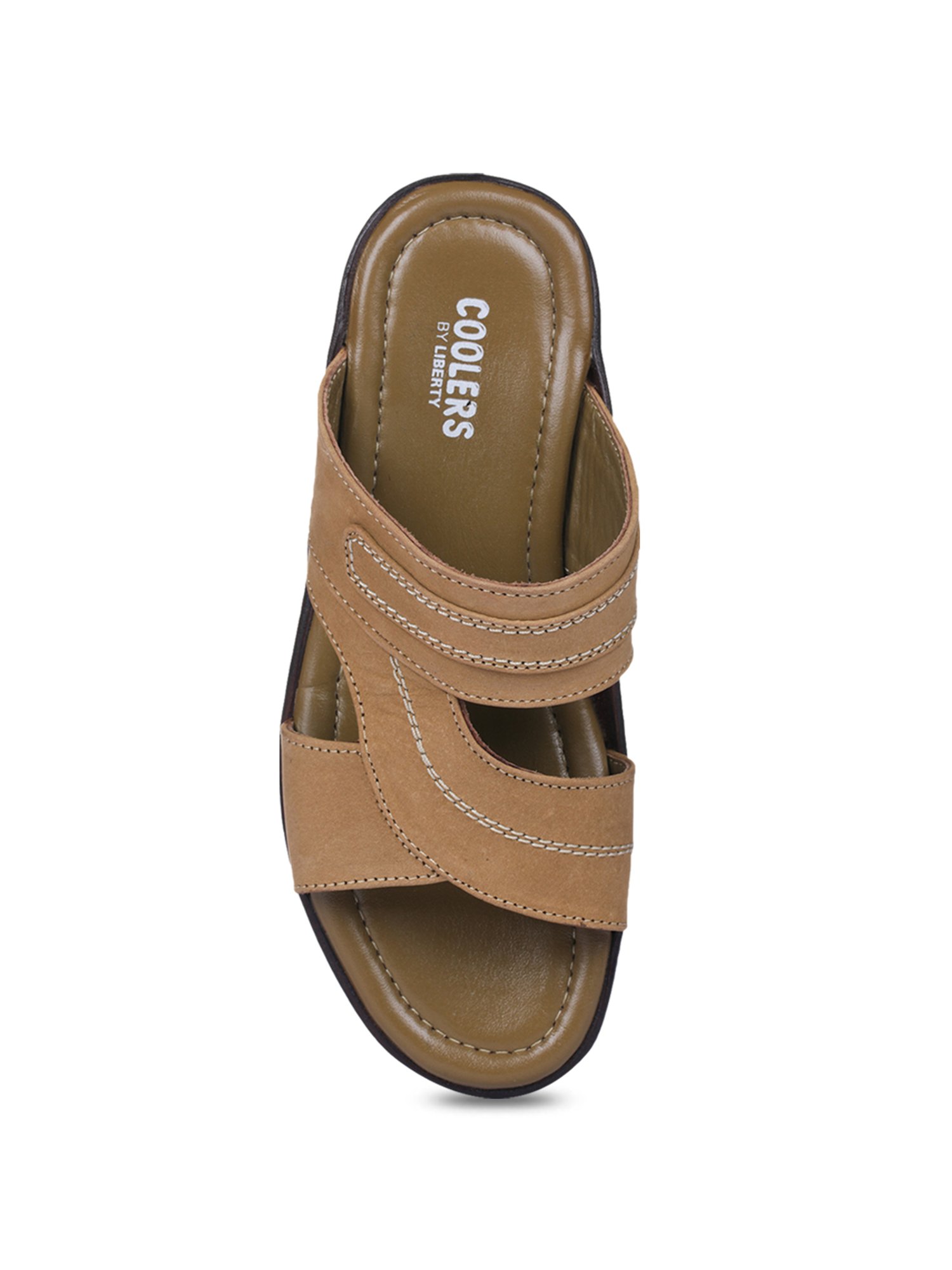 Coolers by Liberty Men's Tan Casual Sandals
