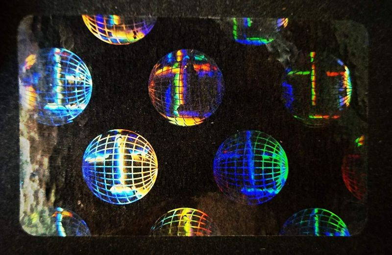 World Seal Hologram Overlays Inkjet Teslin ID Cards (50)