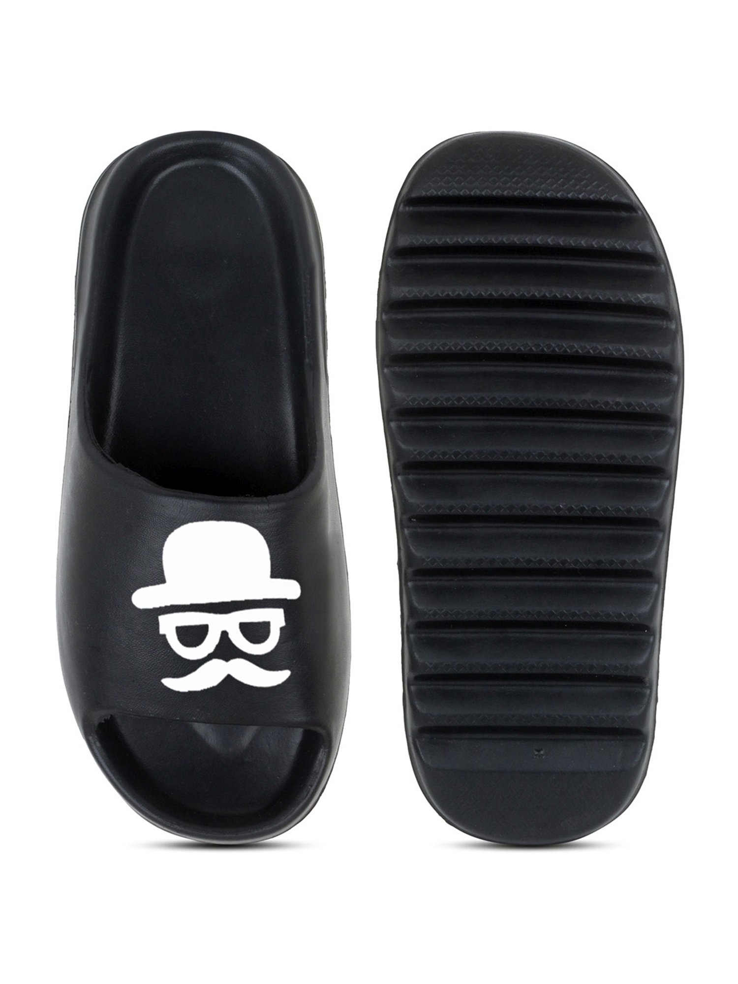Pampy Angel Men's Black Slides