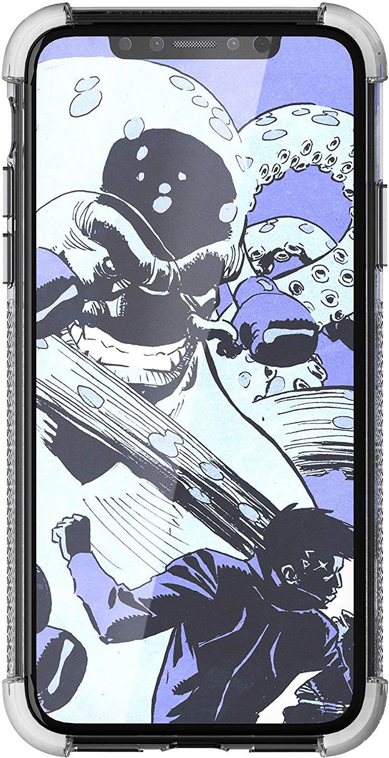 Moshi Vitros Clear Case for iPhone 11 - For Apple iPhone 11 Smartphone - Clear, Raven Black - High Gloss