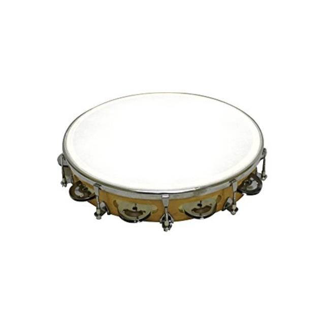 Rhythm Band Tunable Tambourine 9 Pair Jingles Rb930Fj