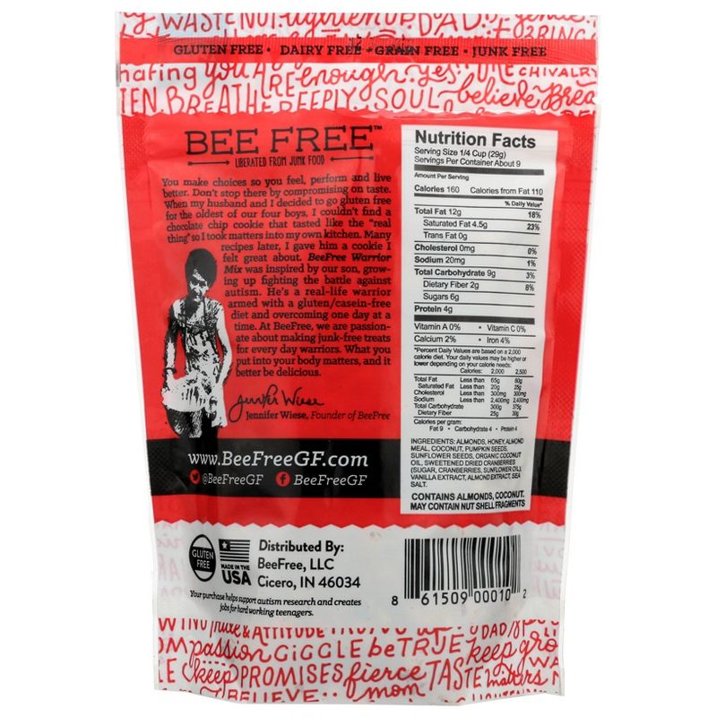 BeeFree Warrior Mix Hagen's Berry Bomb - 9oz