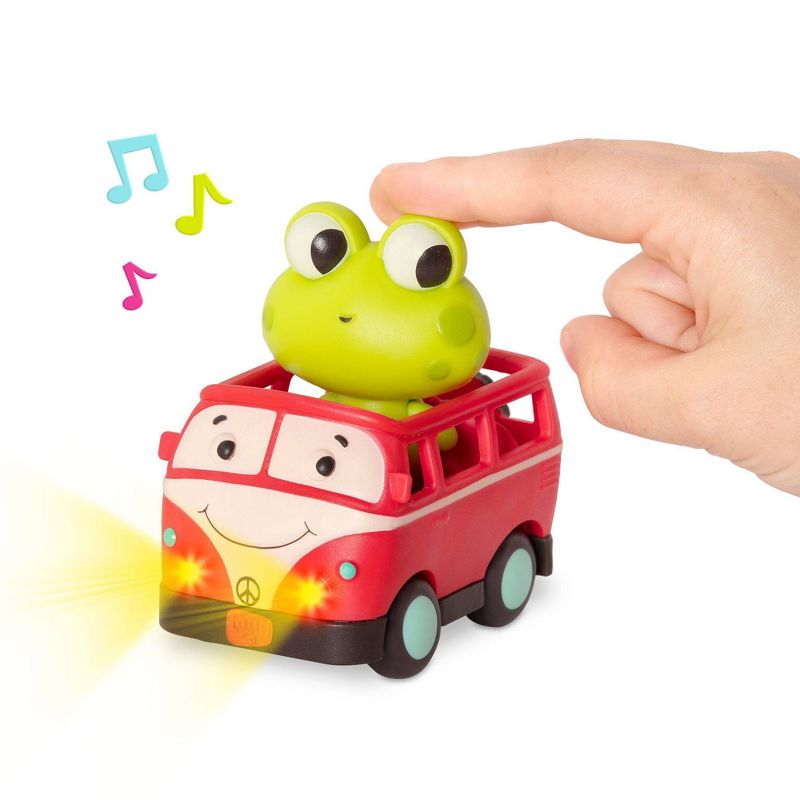Land of B. Light-Up Toy Frog & Bus - Jax & Groovy Patootie