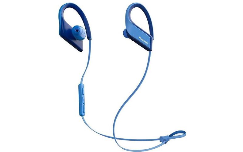 Panasonic Wings Ultra-Light Wireless Bluetooth Sport Earphones - Blue - RP-BTS35-A - Stereo - Wireless - Bluetooth - 32.8 ft