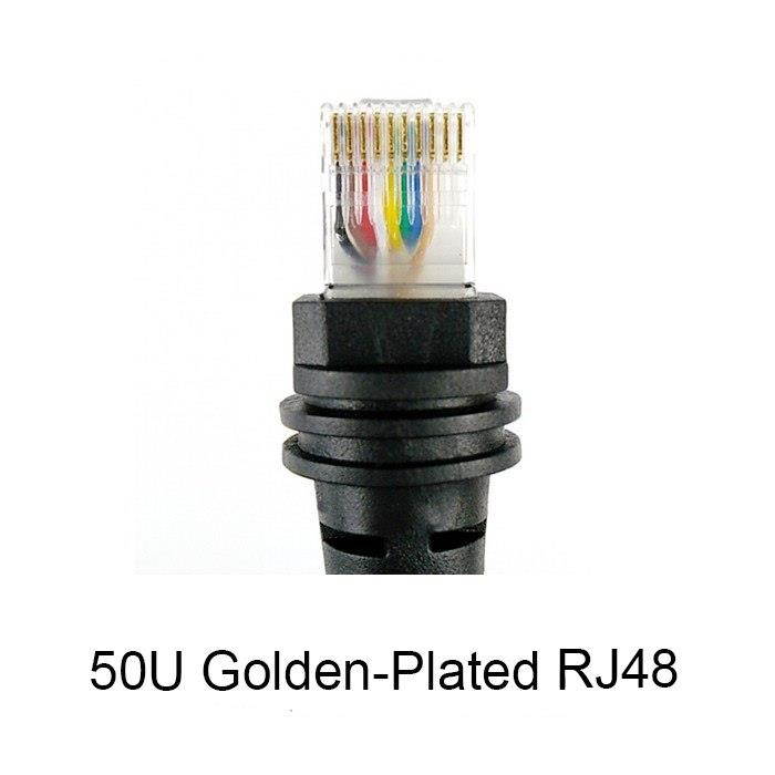 2pcs/lot BarCode Scanner RS232 Cable, 2M(7ft),For Newland HR1030 HR200 HR15Z,RS232 Interface