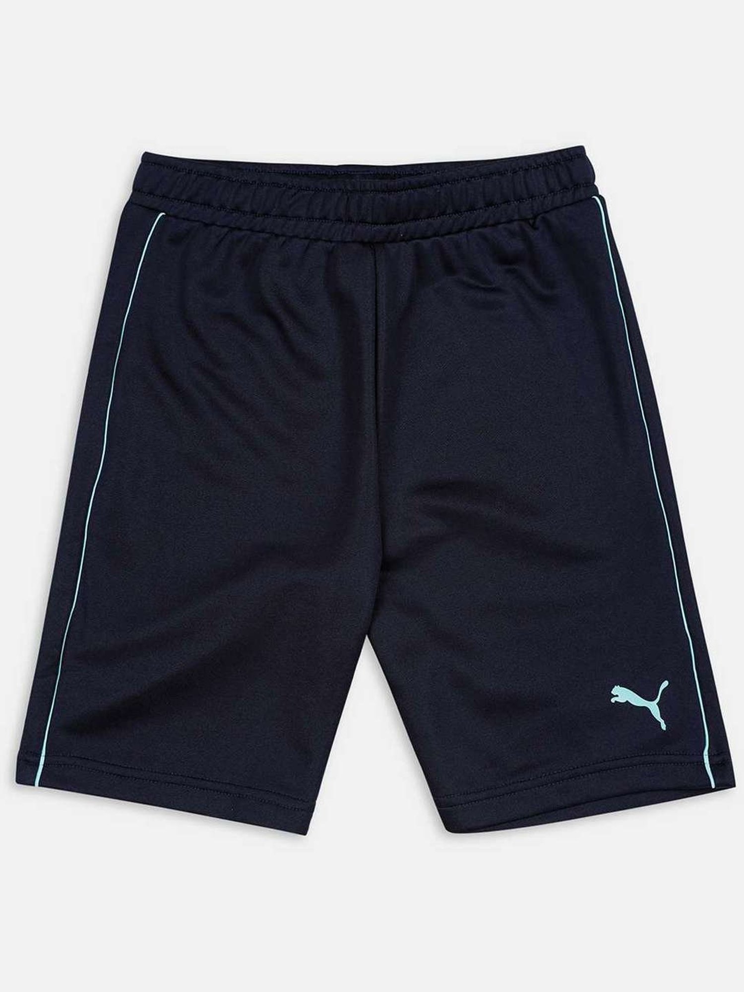 Puma Kids CR Peacoat Blue Cotton Logo Shorts