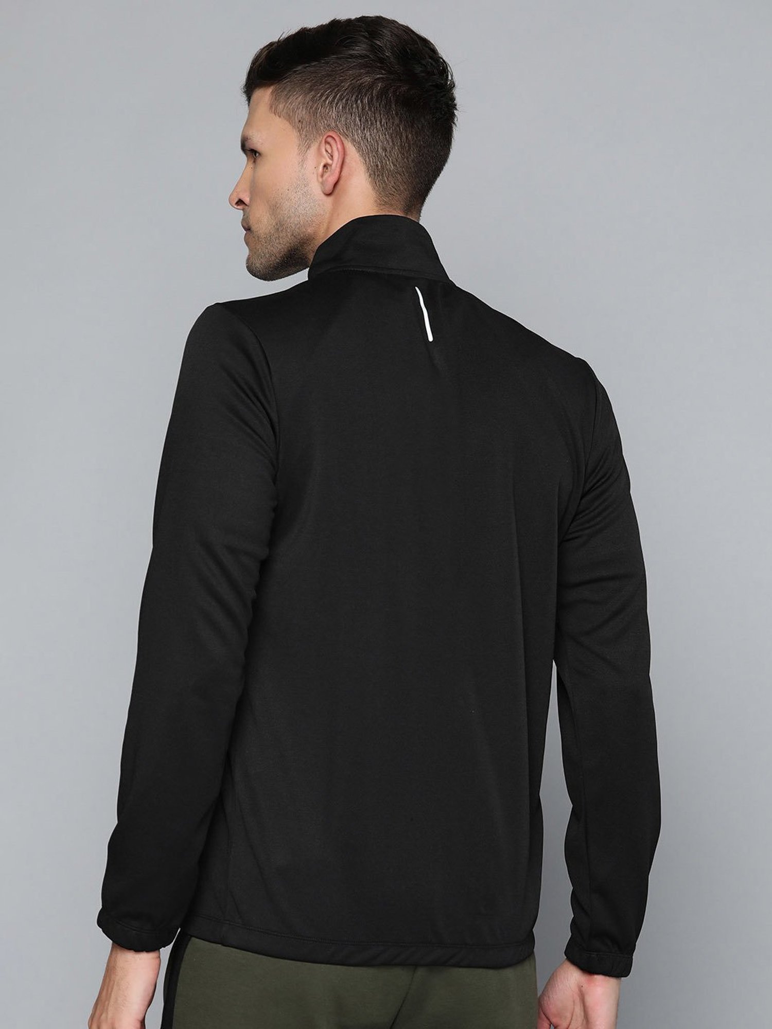 ALCIS Black Slim Fit Sweatshirt