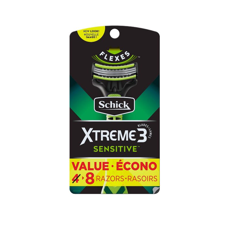 Schick Xtreme3 Sensitive Men's Disposable Razors - 8ct