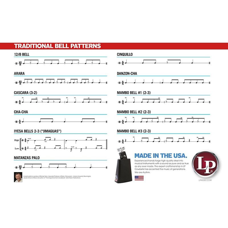 LP ES9 Salsa Sergio Bongo Cowbell