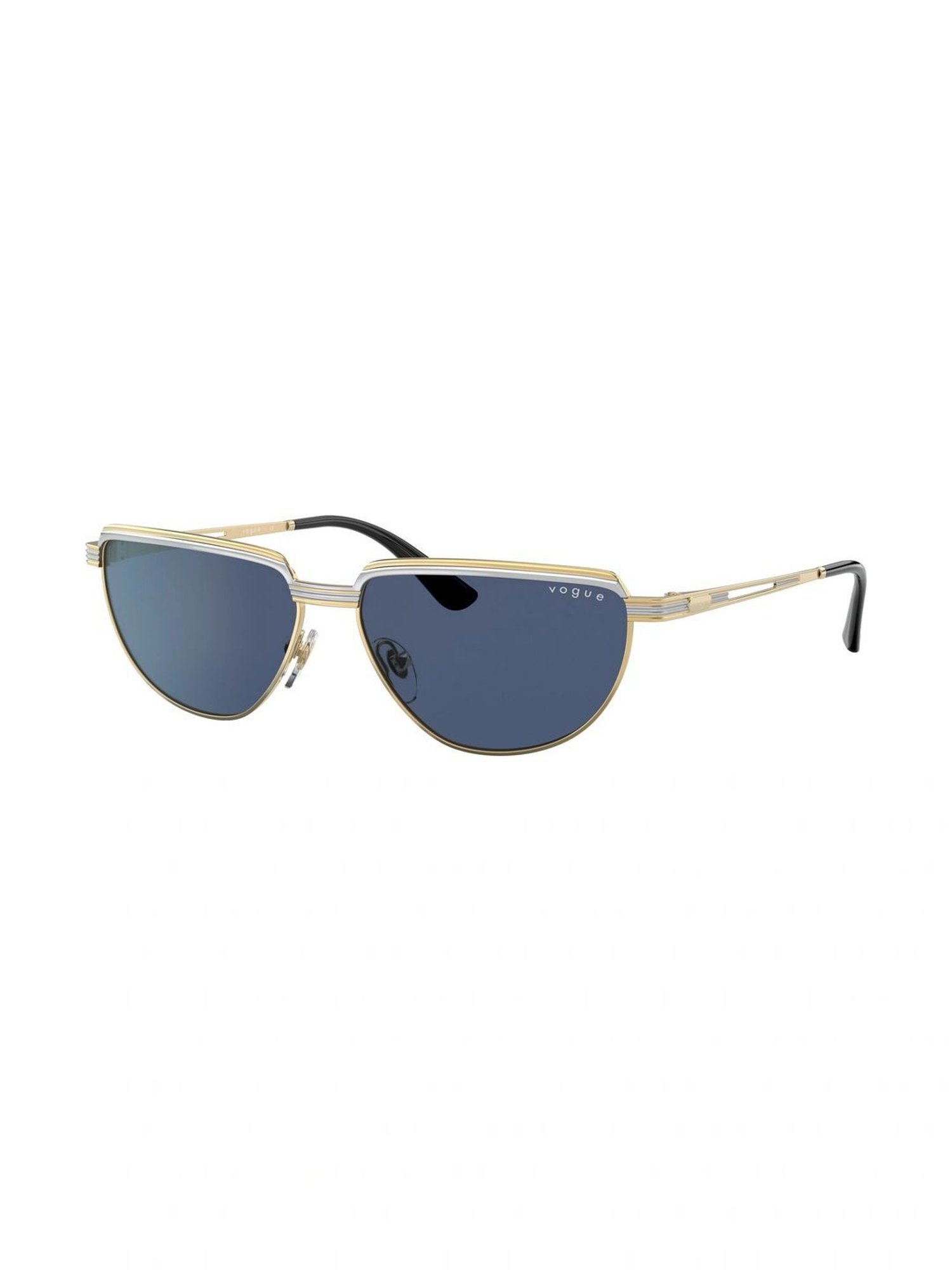 Vogue Eyewear Blue Oval UV Protection Sunglasses for Women