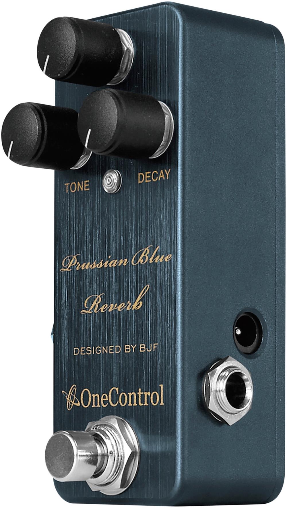 One Control Prussian Blue Reverb Effects Pedal