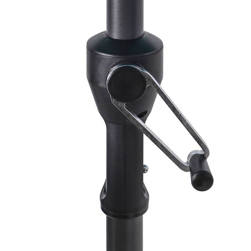 9' x 5' Patio Outdoor Rectangular Market Tilt Umbrella Emerald Green - Crestlive Products