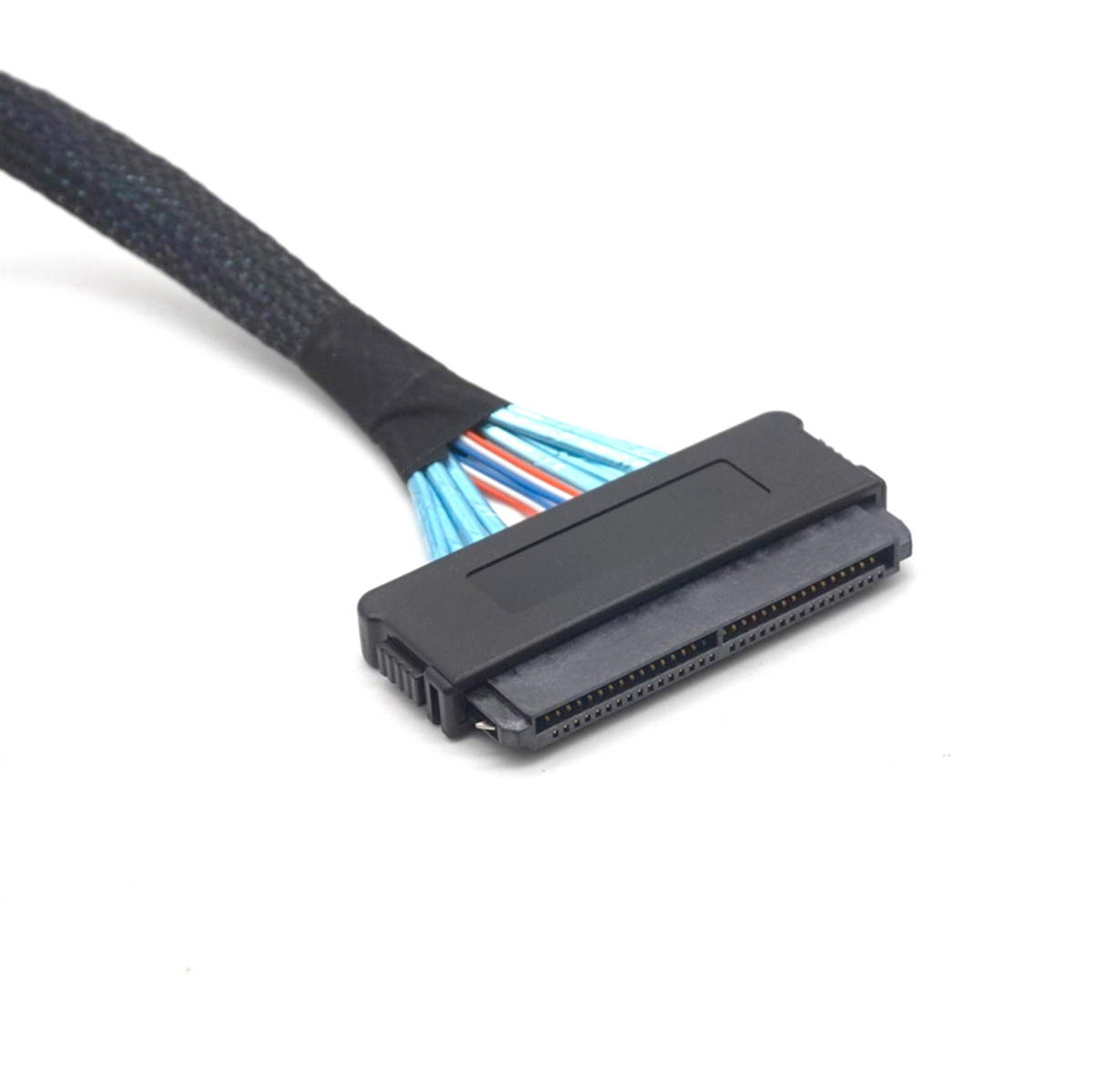 Weastlinks Sata Cable Mini SAS SFF-8087 36P to SAS SFF-8484 32P Data Cable Latch Cable 0.5m(1.6 ft)