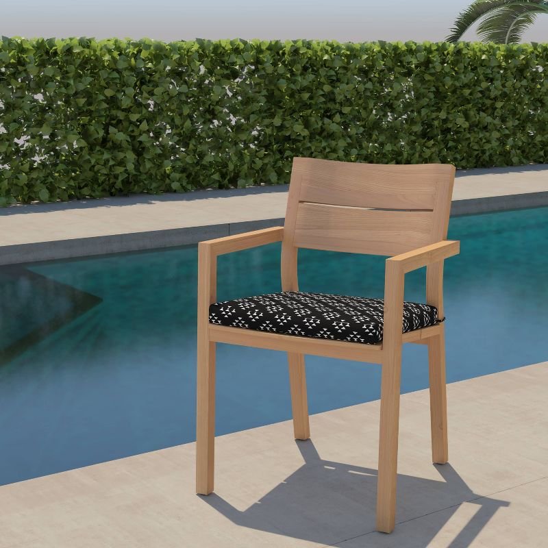 Outdoor Seat Cushion Dart Shadow  Furniture Mfg - Skyline Furniture