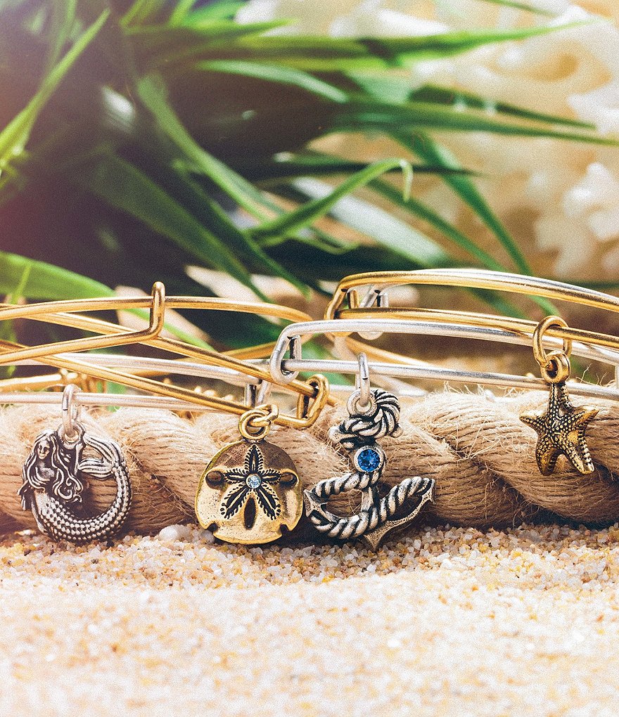 Alex and Ani Anchor Charm Bangle Bracelet