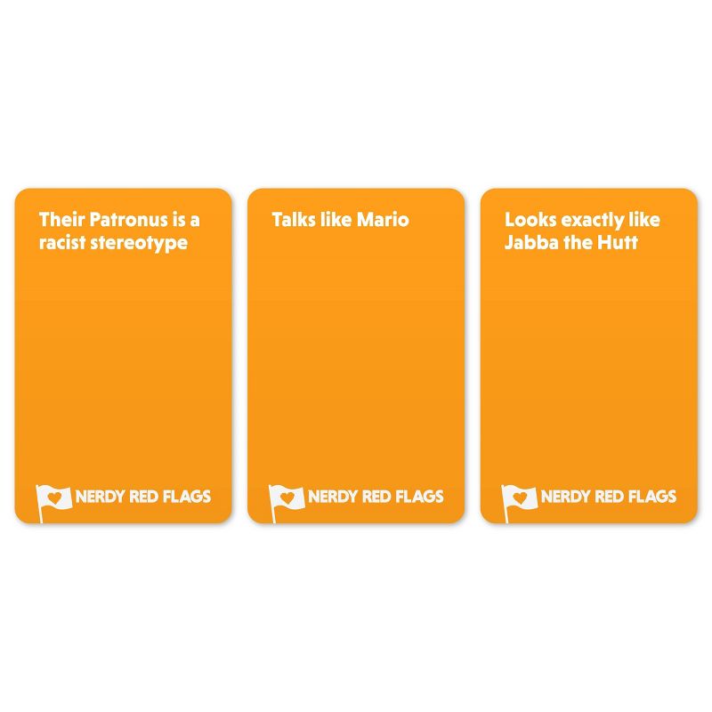 Nerdy Red Flags Card Game Expansion