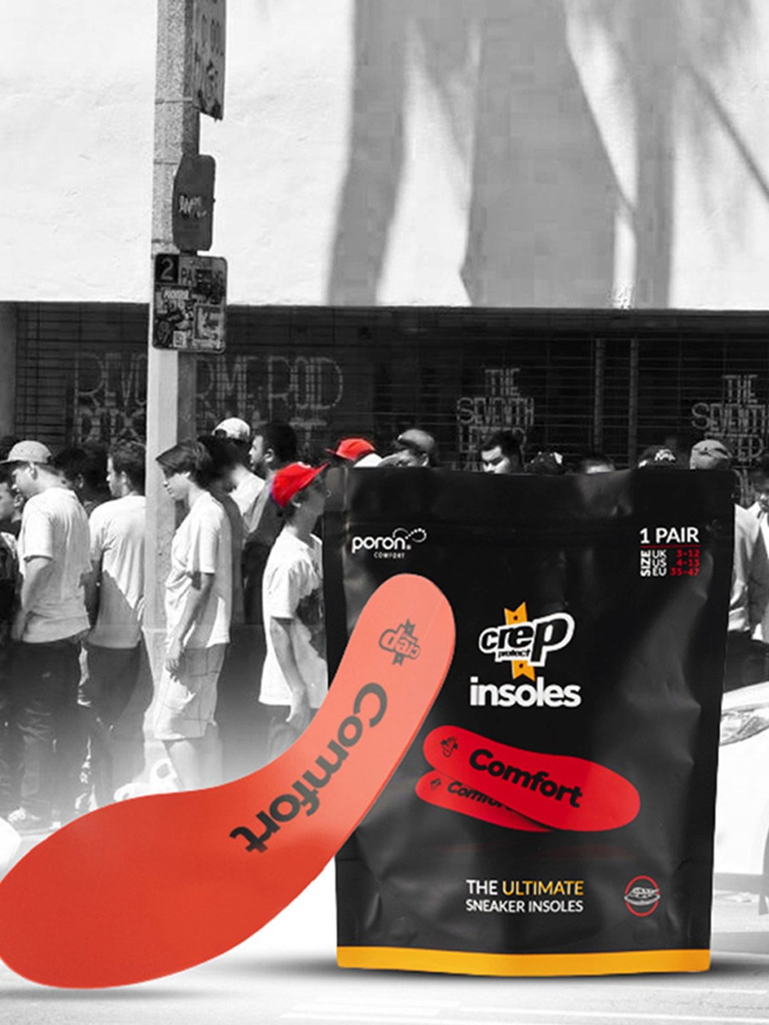 Pro Pacific Blue Ease Insole (46)