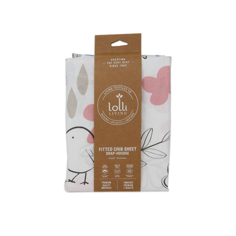 Lolli Living Crib Baby Fitted Sheet - Mazie