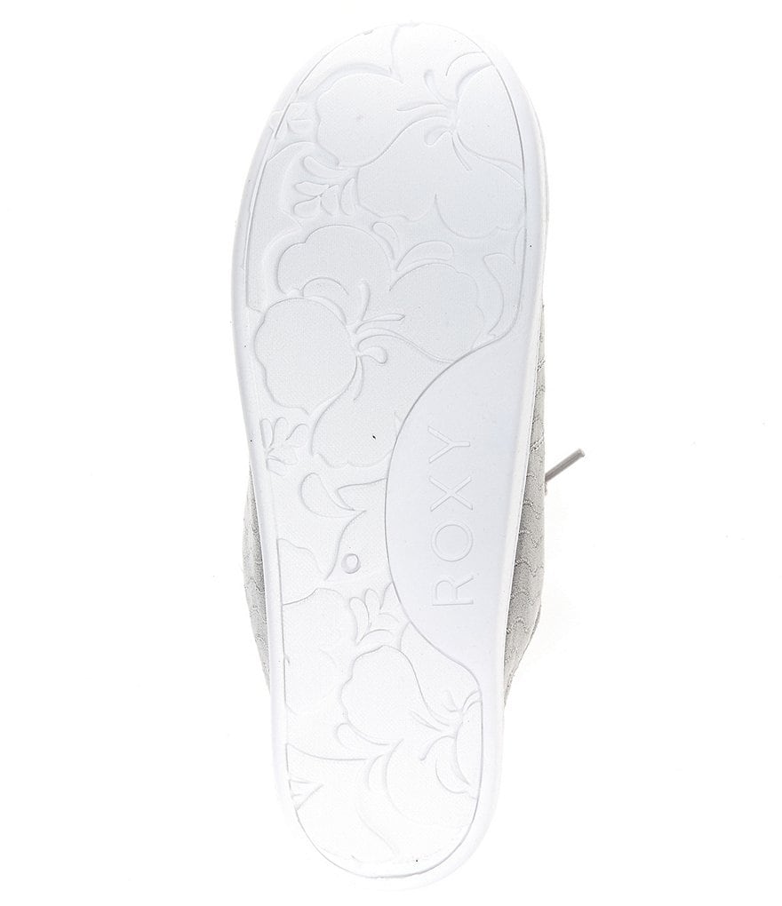 Roxy Bayshore III Stripe Canvas Slip-On Sneakers