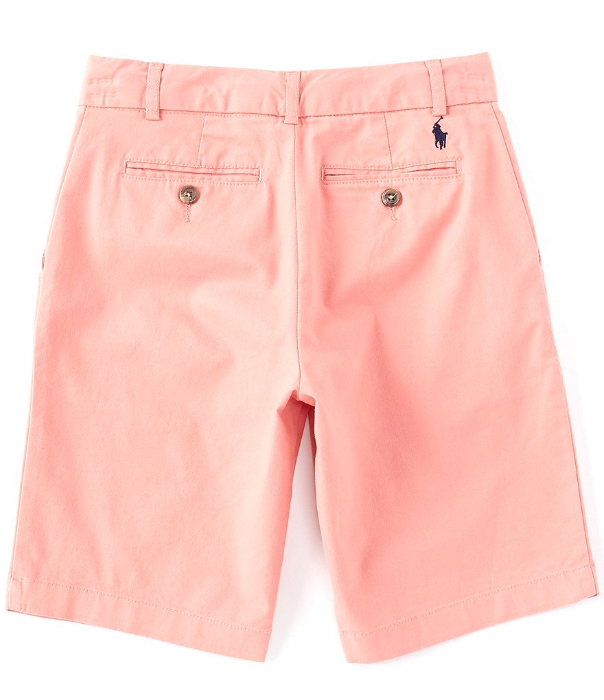 Polo Ralph Lauren Big Boys 8-20 Stretch Chino Flat-Front Shorts