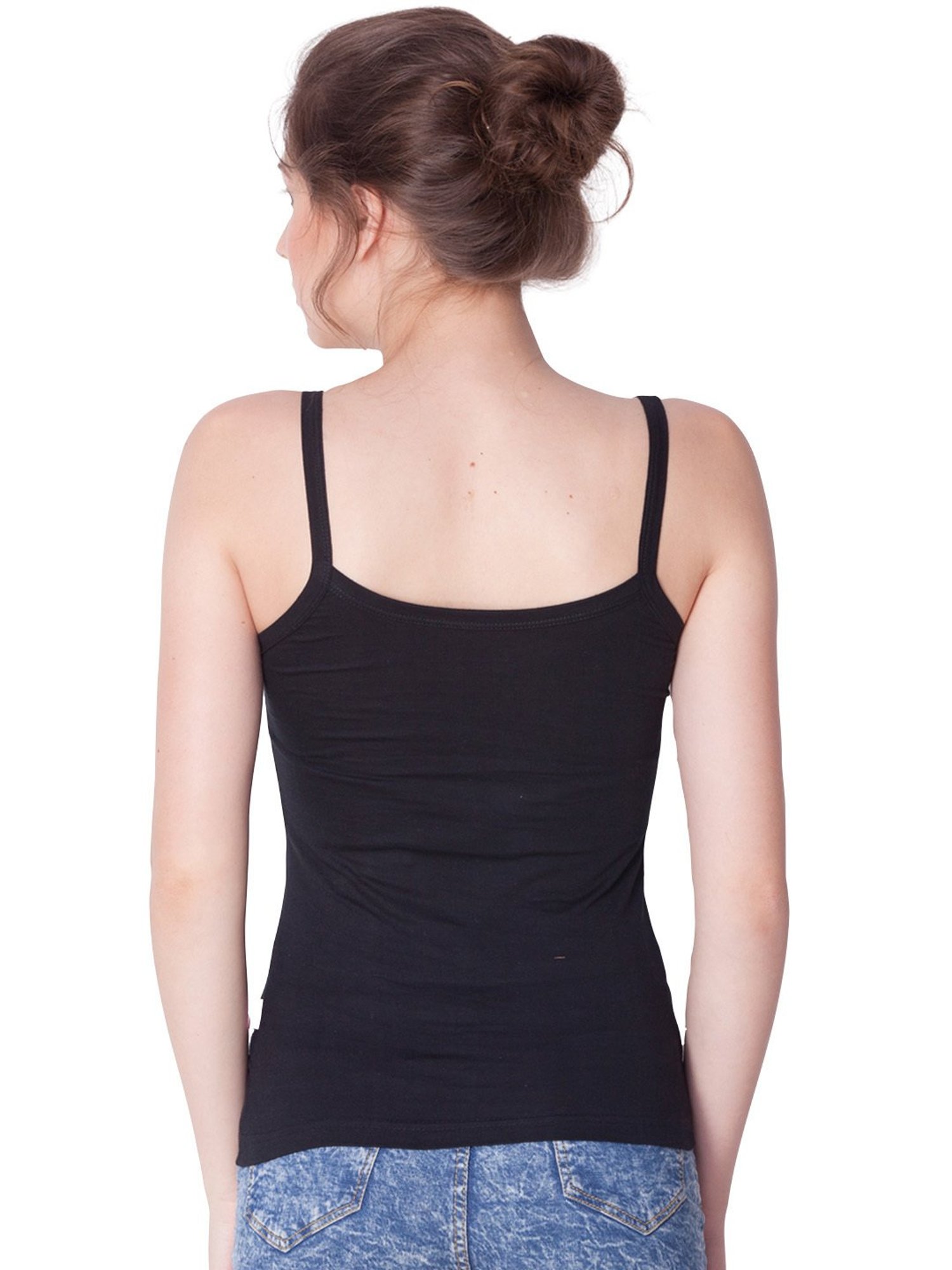 Dollar Missy Black & White Camisole Pack of - 2