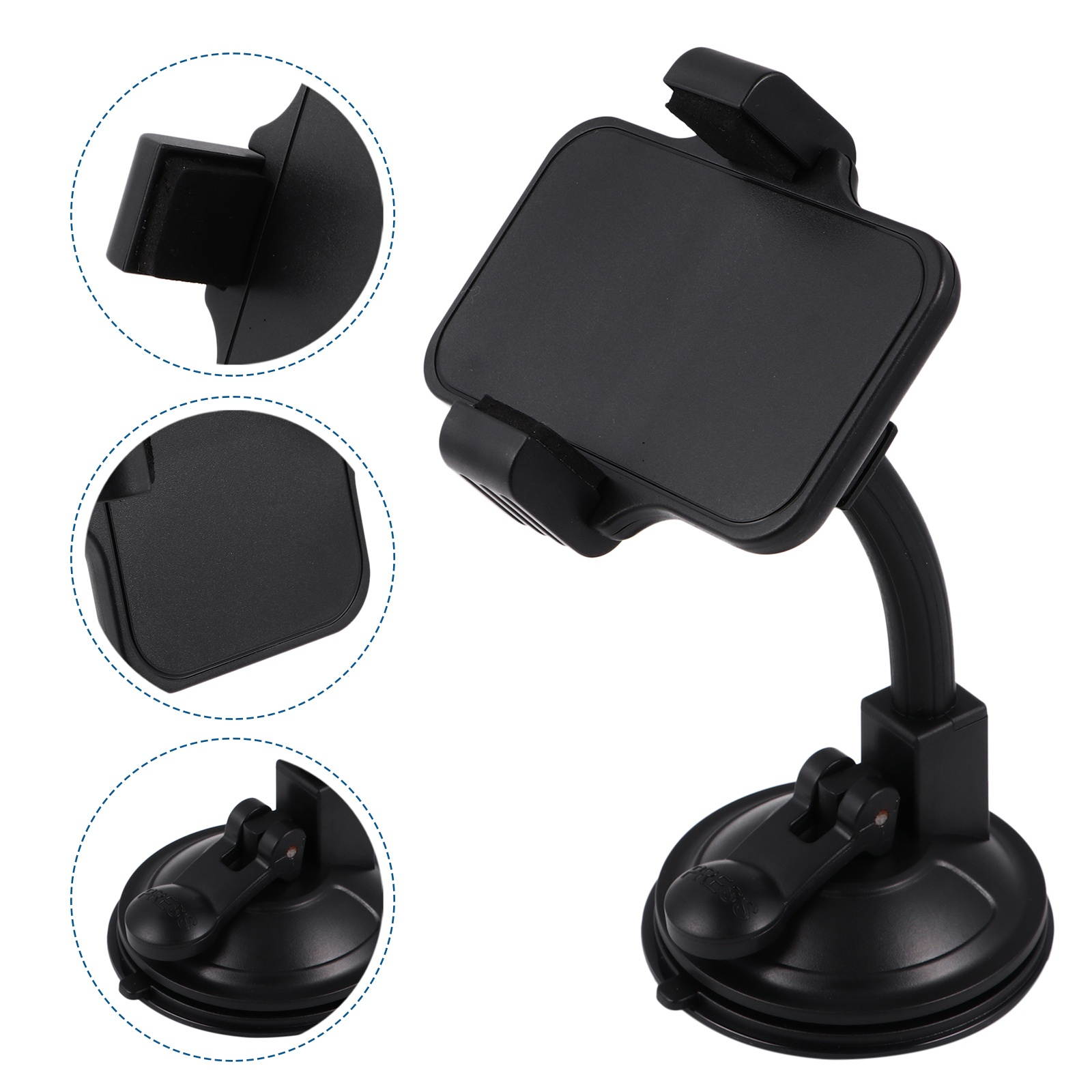 1Pc Car Phone Mount Cell Phone Stand Dashboard Phone Support Phone Bracket