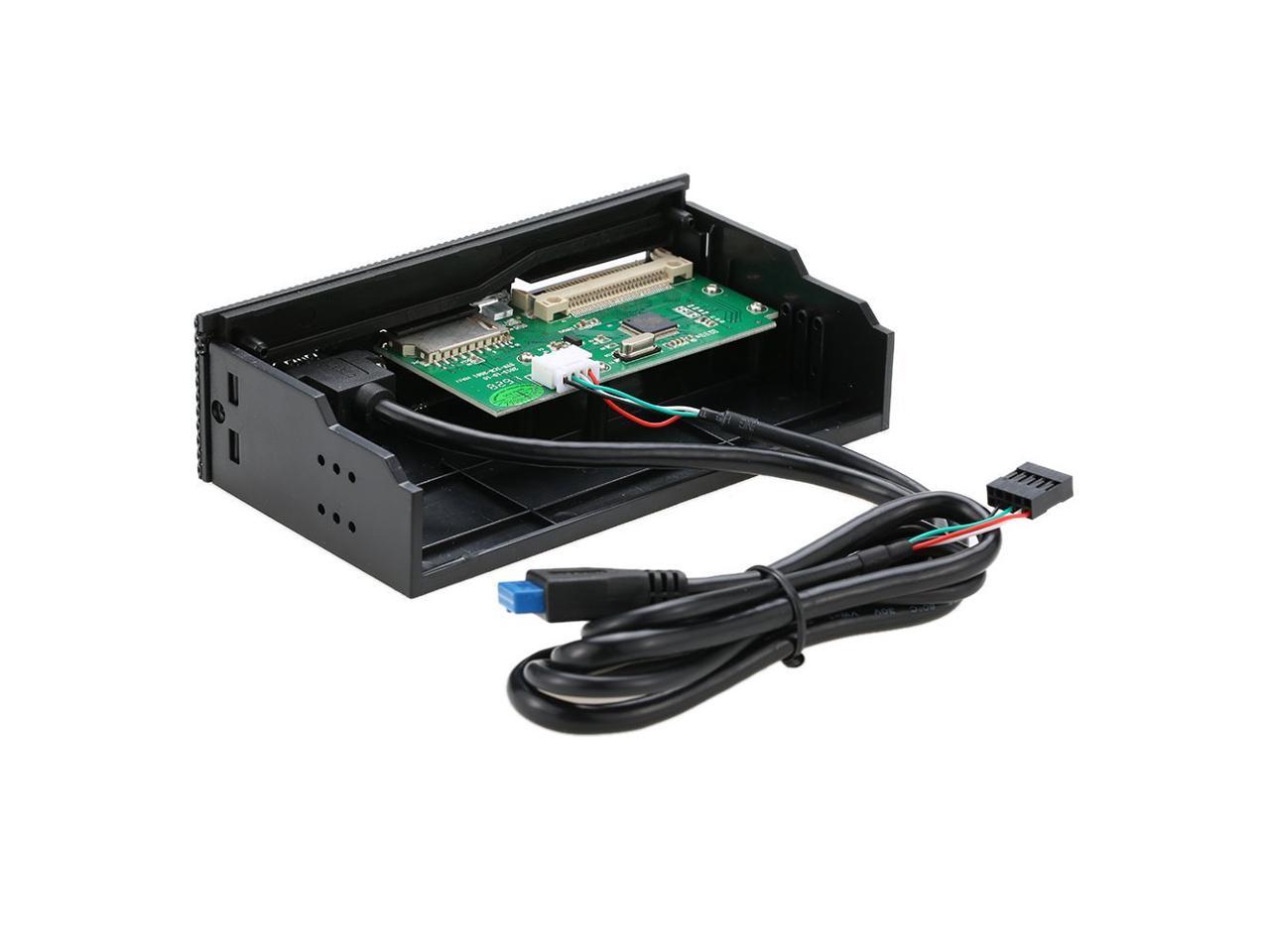 Internal Card Reader Media Multi-Function Dashboard PC Front Panel STW 5.25" USB 3.0 Support CF XD MS M2 TF