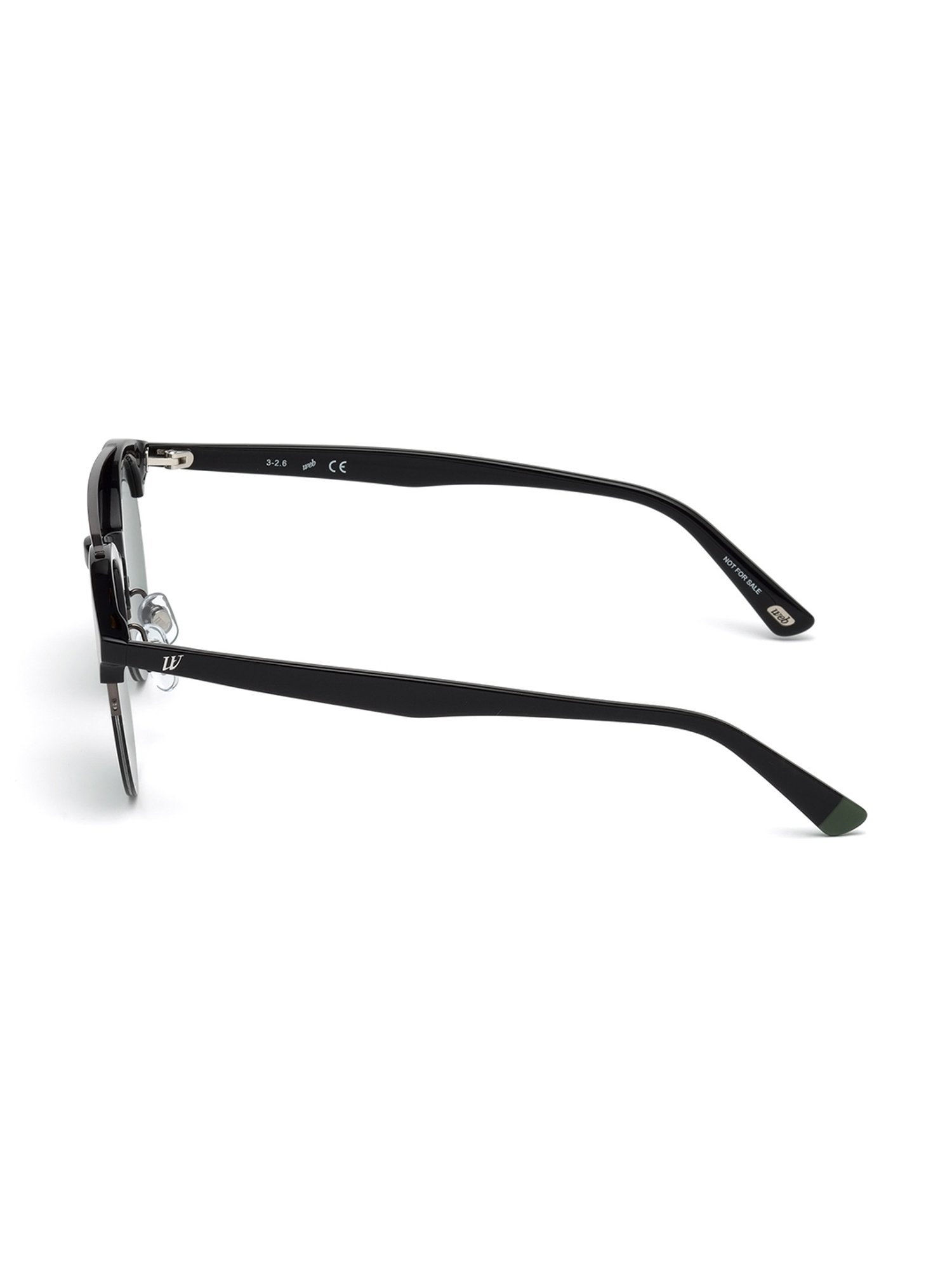 WEB EYEWEAR Green Clubmaster Sunglasses Designed in Italy