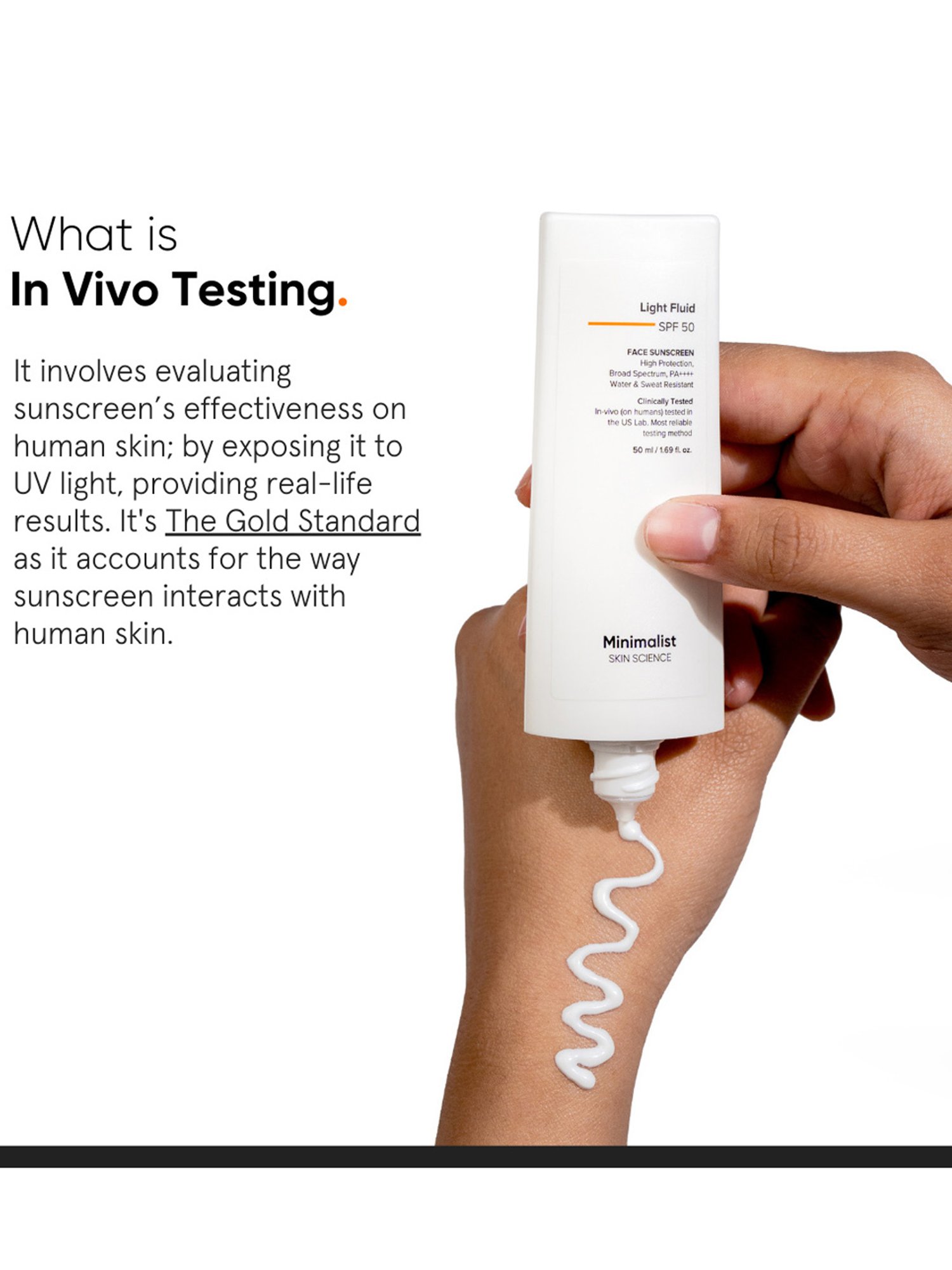 Minimalist Light Fluid SPF 50 Face Sunscreen - 50 ml