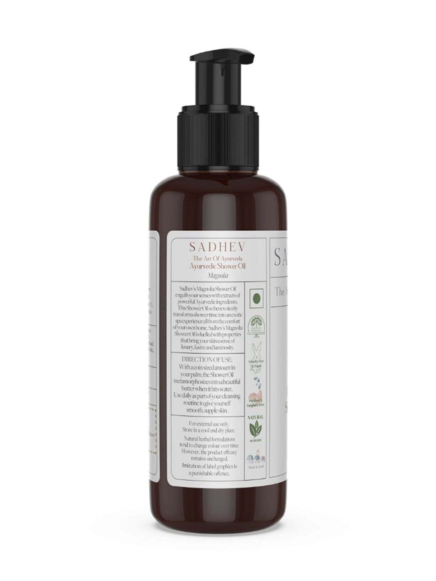 SADHEV The Art Of Ayurveda Ayurvedic Magnolia Shower Oil - 75 ml