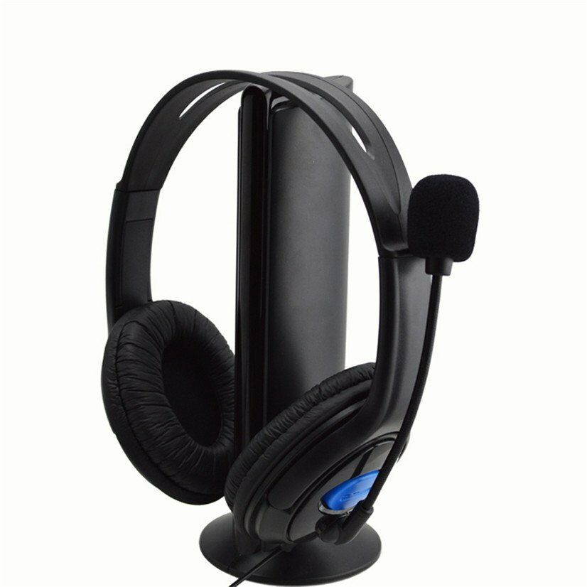 Wired Gaming Headset Headphones with Microphone For Sony PS4 PlayStation4 PC BT