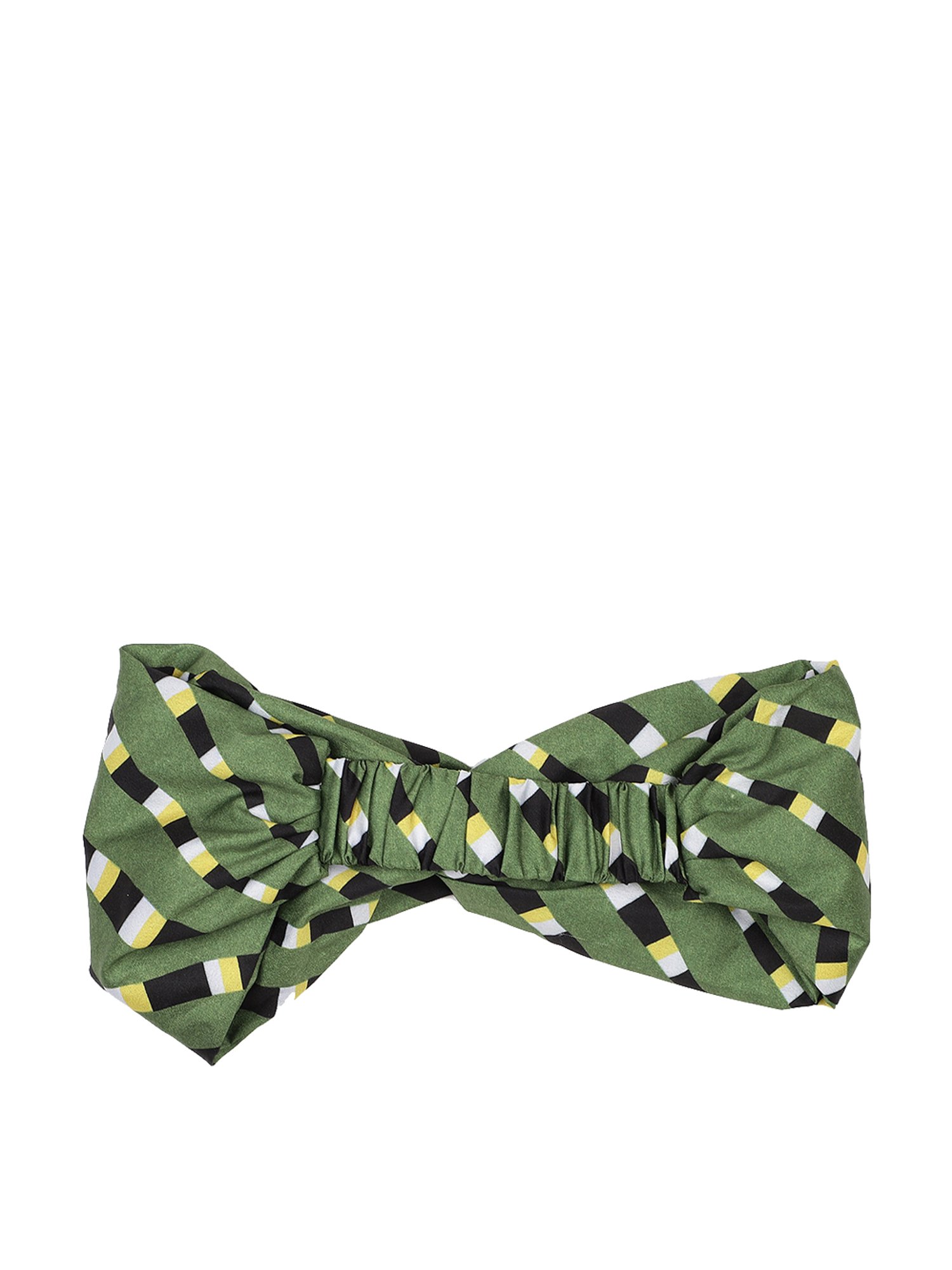 Aditi Wasan Green Printed Head Bands Pack of 2