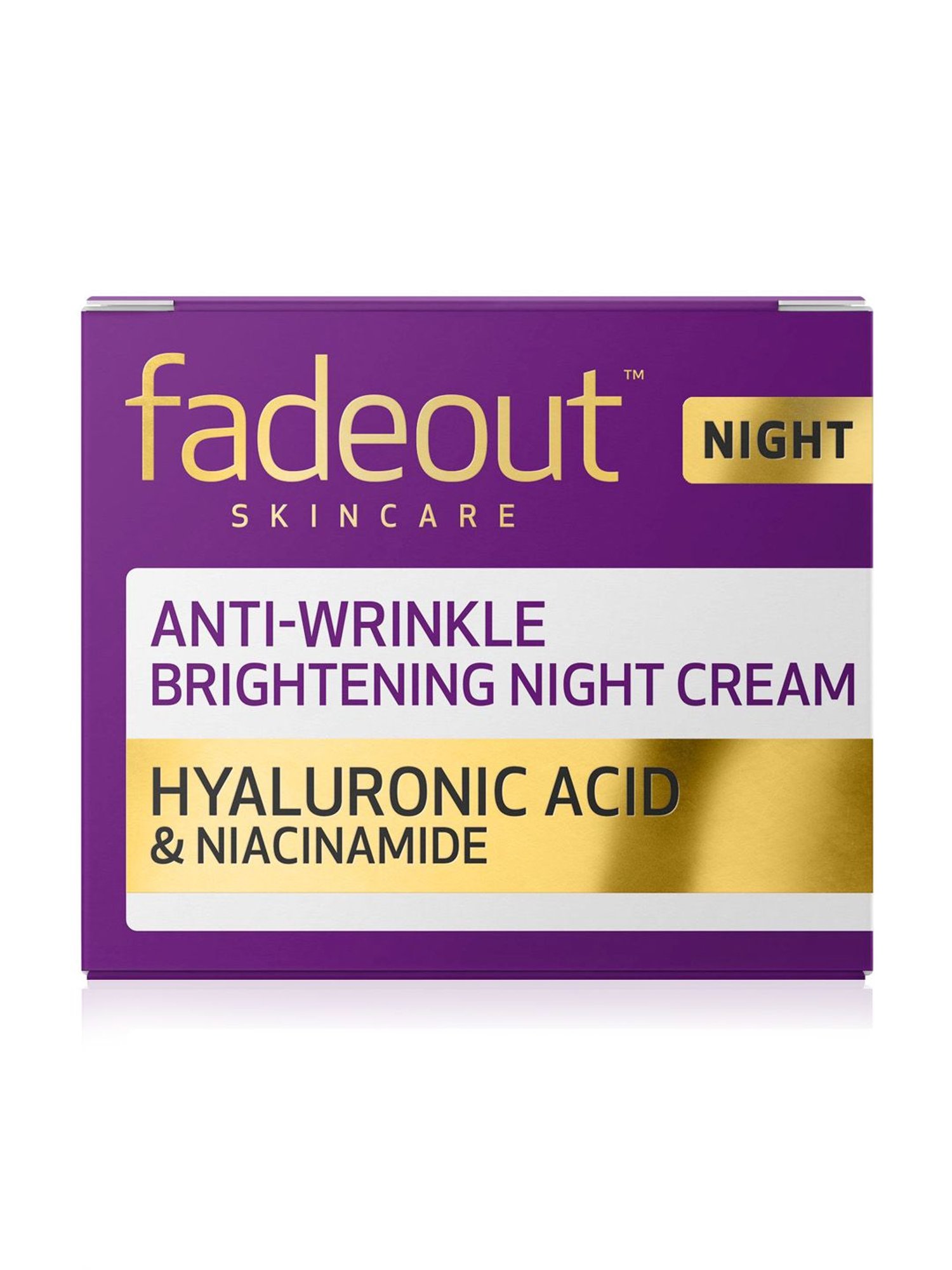 Fade Out Anti Wrinkle Brightening Night Cream - 50 ml