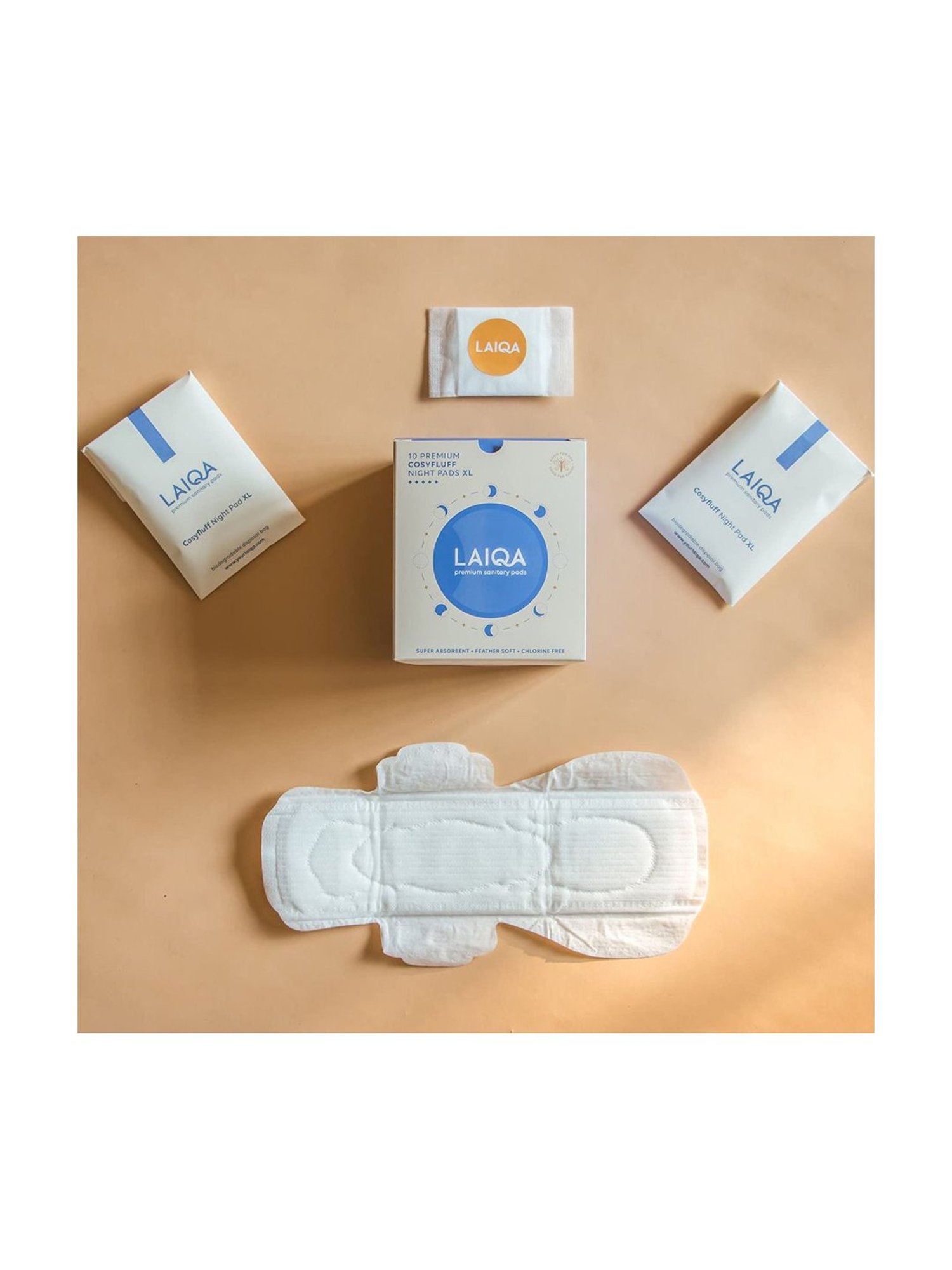 LAIQA Active Period Pack (Pack of 3) - 30 Pads