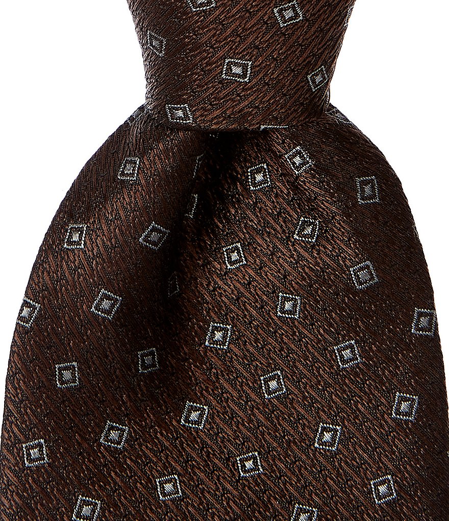 Murano Hardeman Neat Narrow 2 3/4#double; Silk Tie
