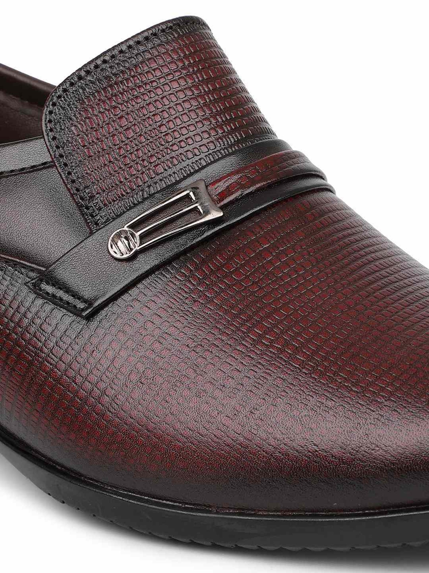 Privo by Inc.5 Men's Wine Formal Loafers