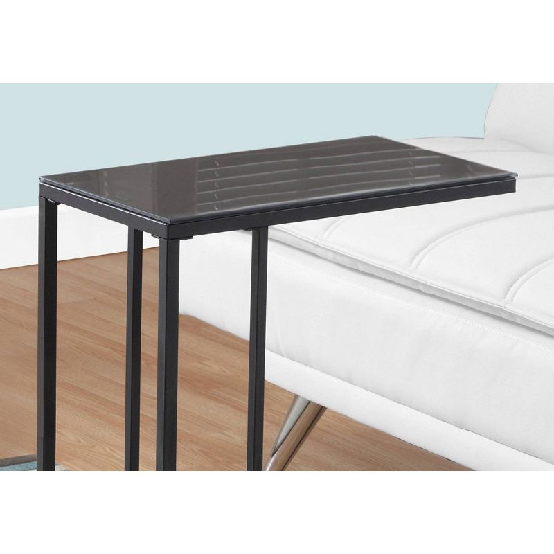 Accent Table with Mirror Top - Black - EveryRoom