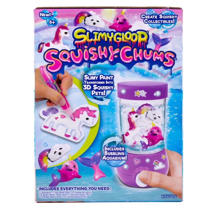 SlimyGloop Squishy Chums Mystical Aquarium