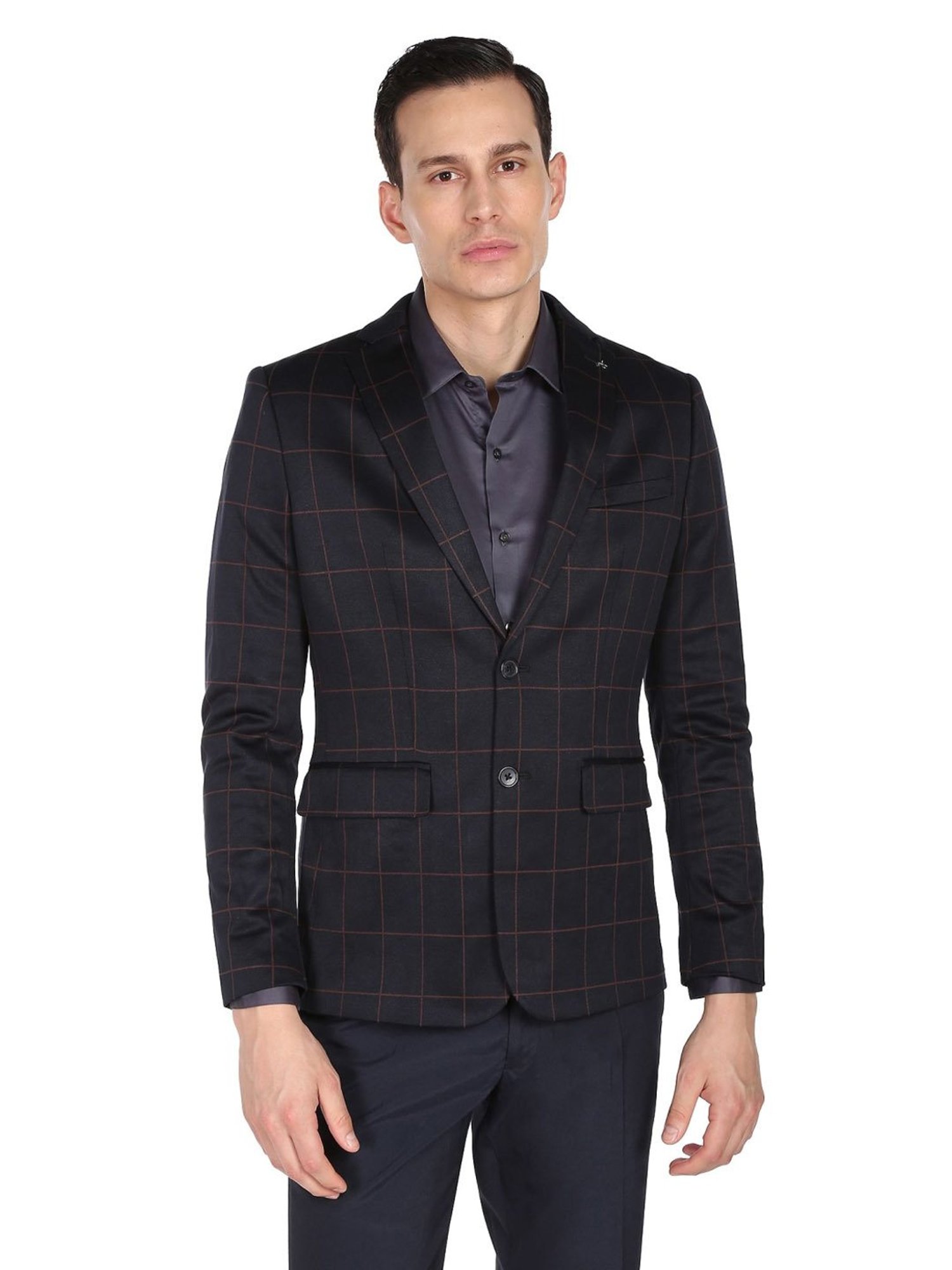 Arrow Sports Green Regular Fit Texture Waistcoat