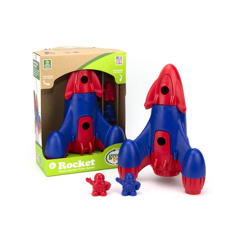 Green Toys Rocket - Red