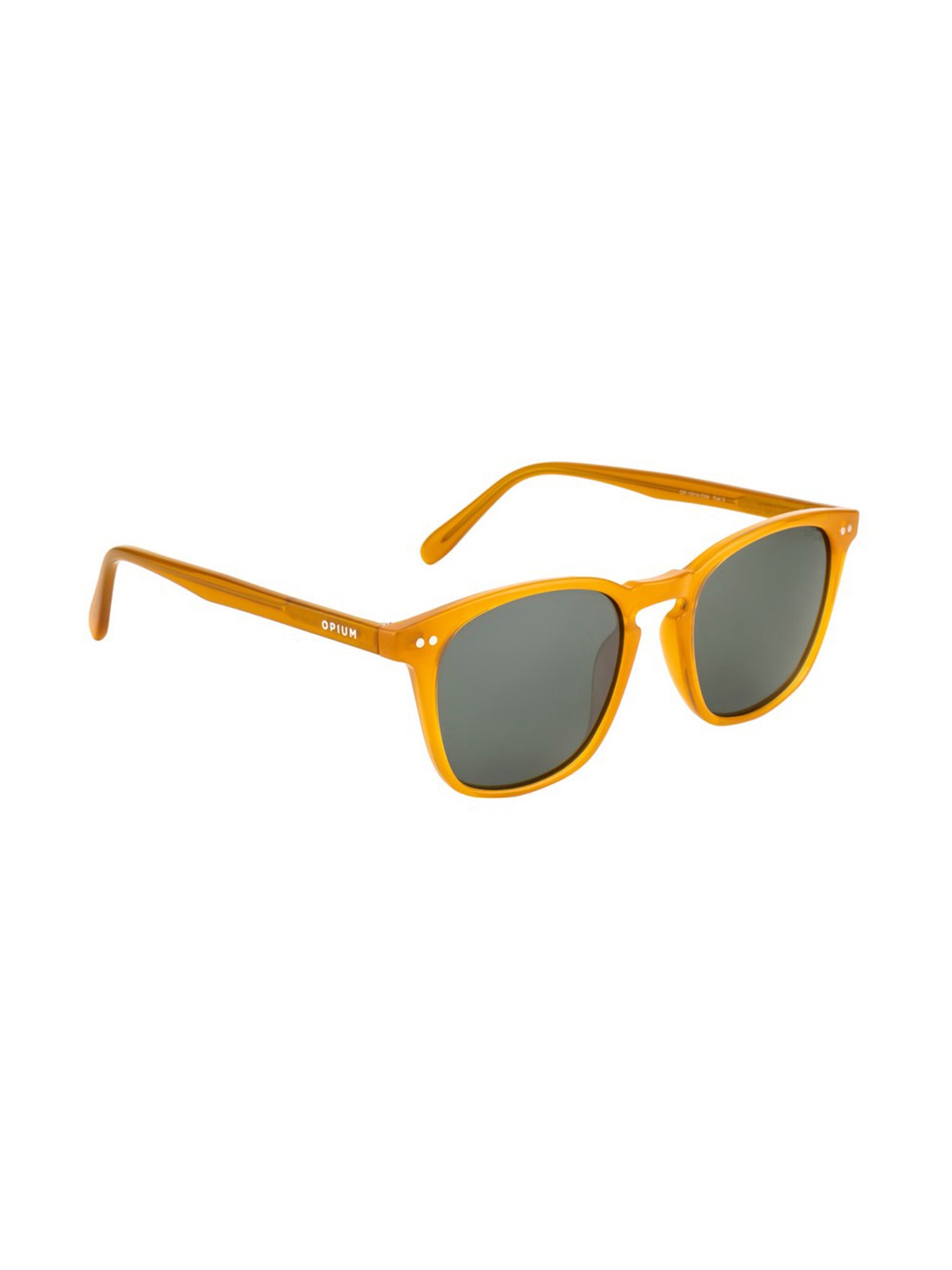 Opium Green Wayfarer Sunglasses for Men