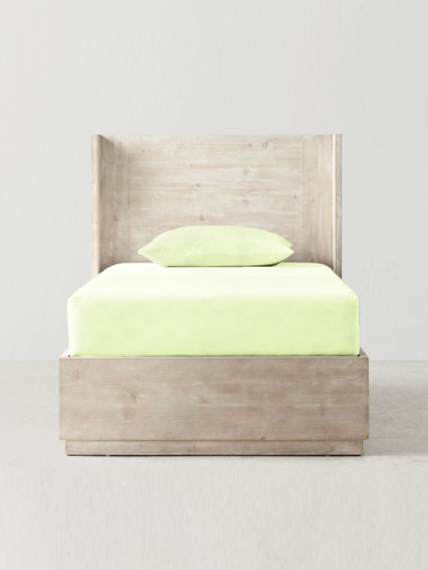 The Baby Atelier Lime Green Fitted Bed Sheet